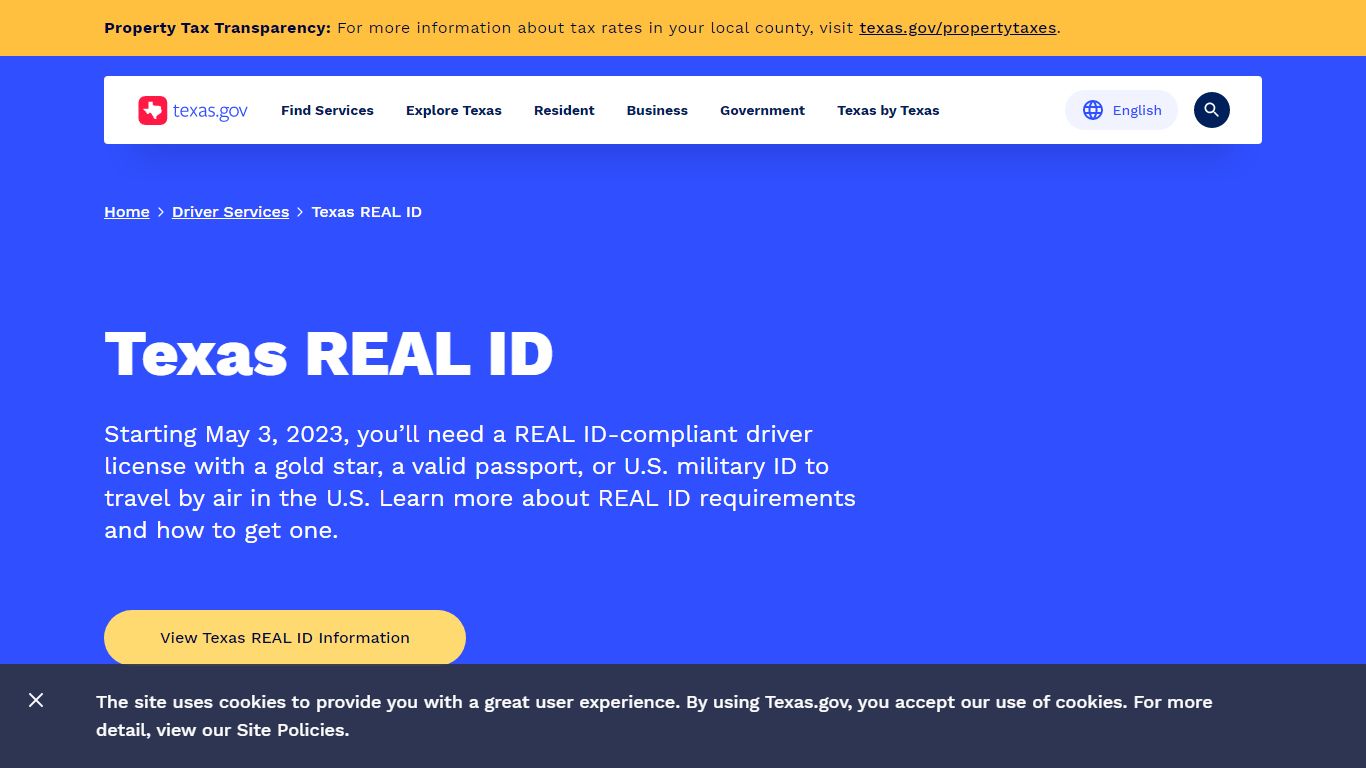Texas REAL ID | Texas.gov